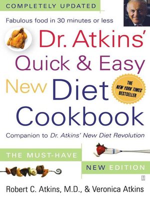 cover image of Dr. Atkins' Quick & Easy New Diet Cookbook